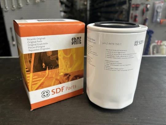 FILTRO OLIO MOTORE TRATTORI SDF