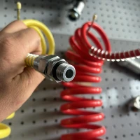 TUBO SPIRALATO GIALLO