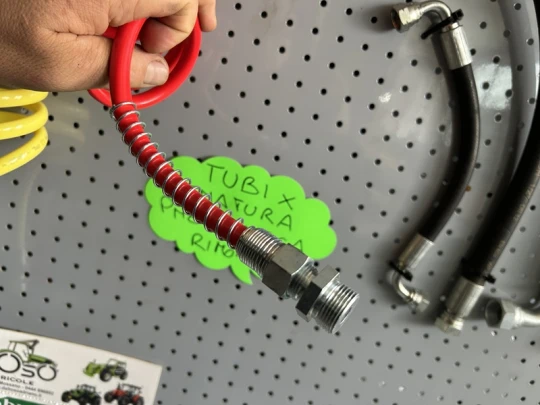 TUBO SPIRALATO ROSSO