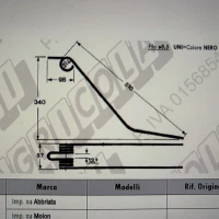 DENTE MOLLA RANGHINATORE ABBRIATA MOLON OLIVI