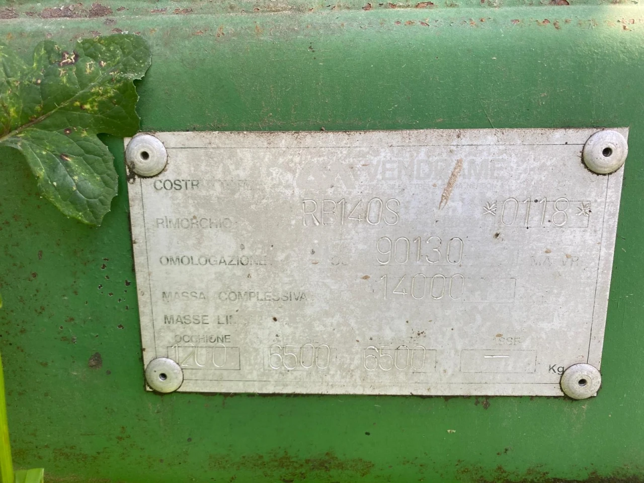 BOTTE LIQUAME VENDRAME RB 140 S