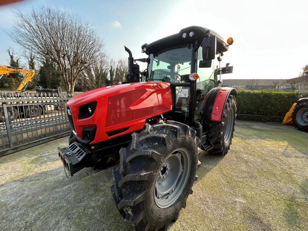 TRATTORE CAMPO APERTO SAME EXPLORER 75 NATURAL GS
