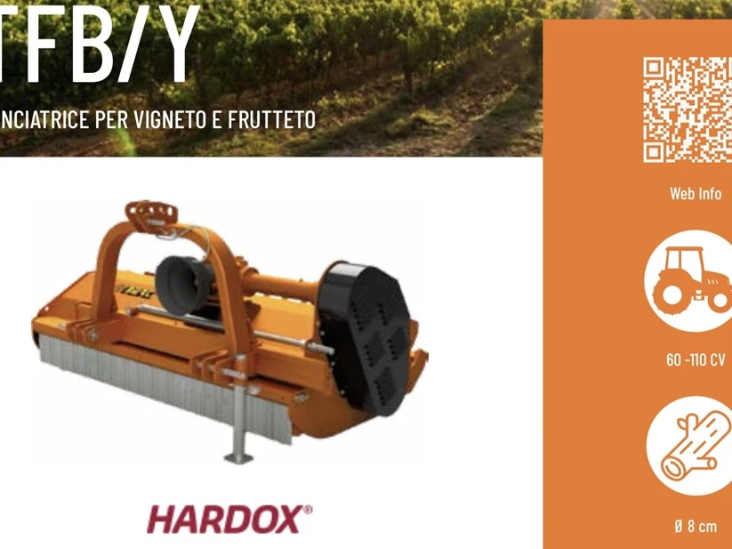 TRINCIATRICE BERTI TFBY 180