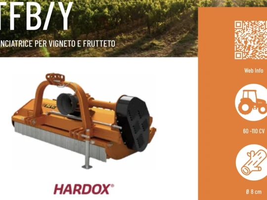 TRINCIATRICE BERTI TFBY 180